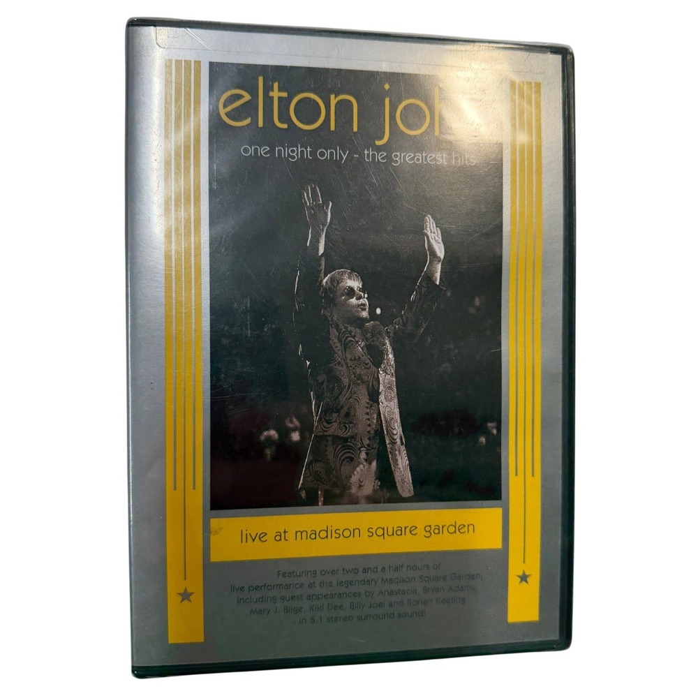 Elton John One Night Only The Greatest Hits Live at Madison Square Garden DVD